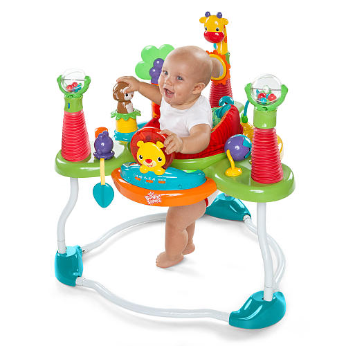 Brights Starts Pretty in Pink Bounce-A-Bout Activity Center Review & amp; Giveaway! (Ends 5/4) - Mom and More