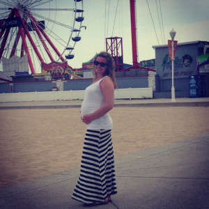 This belly is only going to get bigger. I'm working hard to make sure it stays in the healthy range!