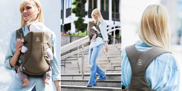 stokke baby carrier front and back