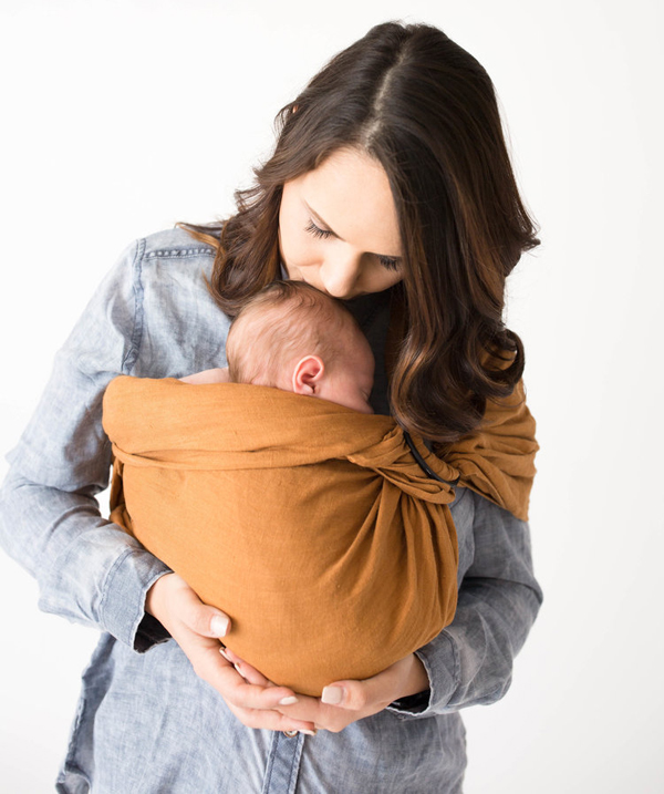 linen baby sling