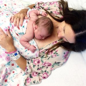 Sudden rush: The birth of Faye