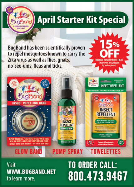 15% off your BugBand starter kit