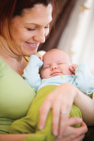 MomHoldingBaby