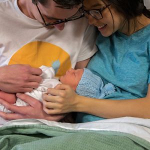 Two weeks later: The birth of Stevie