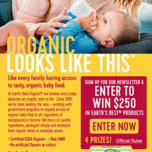 Earth’s Best giveaway