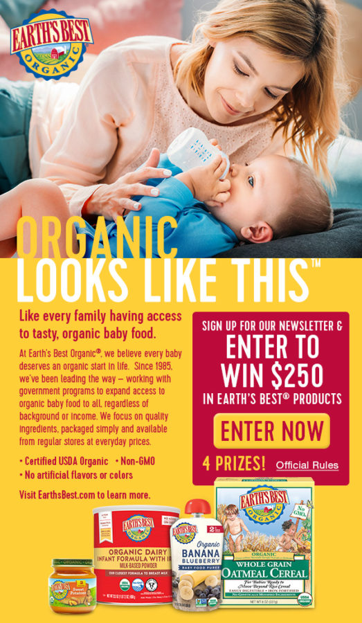 Earth’s Best giveaway